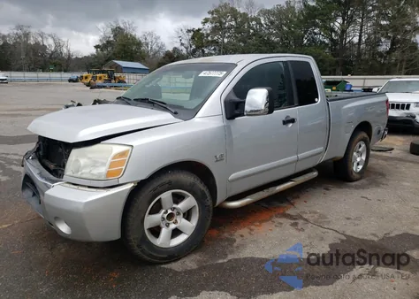 2004 Nissan Titan Xe из США, поврежденный, VIN 1N6AA06A54N568915